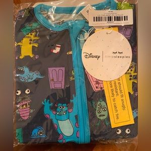 Disney Monsters INC Little Sleepies Zippy 12-18M